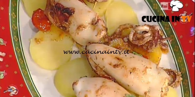 La Prova del Cuoco - Calamari ripieni ricetta Luisanna Messeri