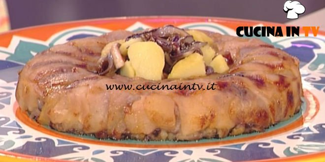 La Prova del Cuoco - Anello di radicchio mele renette e patate ricetta Anna Moroni