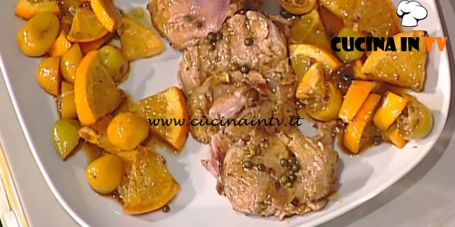 La Prova del Cuoco - Arrosto di maiale all'arancia ricetta Luisanna Messeri