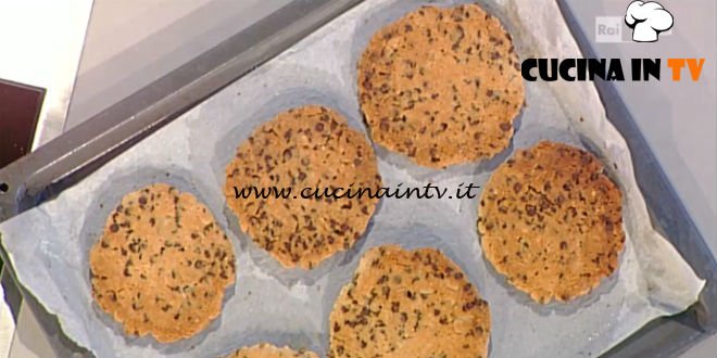 La Prova del Cuoco - Cookies con gocce di cioccolato ricetta Ambra Romani