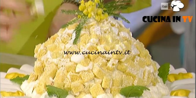 La Prova del Cuoco - Zuccotto mimosa ricetta Anna Moroni