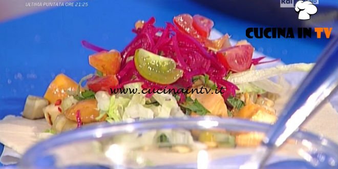 La Prova del Cuoco - Tacos con melanzane e finferli ricetta Lorenzo Cogo