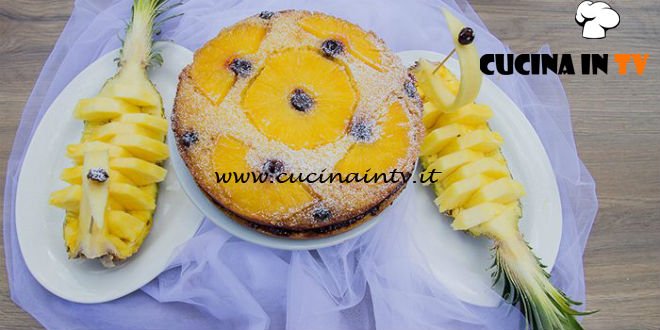 Bake Off Italia 4 - ricetta Torta Up-Side down ananas e amarene di Claudio