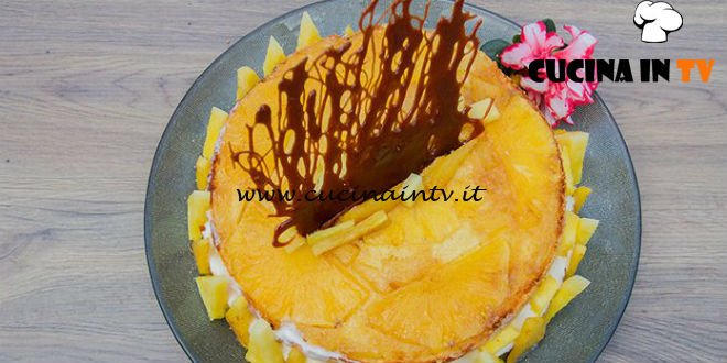 Bake Off Italia 4 - ricetta Torta Up-Side down con mousse all'ananas di Paola