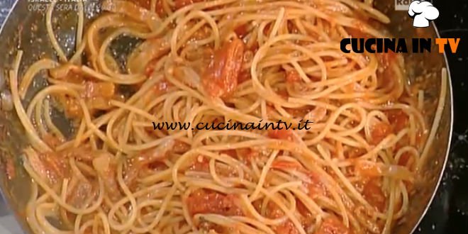 La Prova del Cuoco - Spaghetti alla amatriciana ricetta Anna Moroni