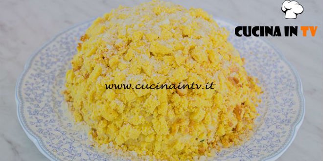 Bake Off Italia 4 - ricetta Finta torta mimosa con champignon di Michele
