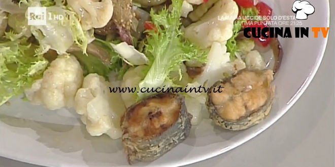 La Prova del Cuoco - Capitone fritto con insalata di rinforzo ricetta Anna Serpe