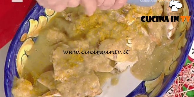 Foto tratta dalla trasmissione La Prova del Cuoco in onda su Rai Uno