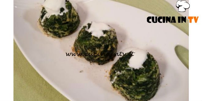 Cotto e mangiato - Flan di spinaci ricetta Tessa Gelisio