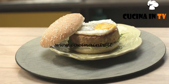 Pronto e postato - ricetta Burger vegetariano di Benedetta Parodi