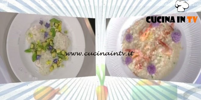 La Prova del Cuoco - ricetta Cefalo al pepe verde zucchine trifolate e menta