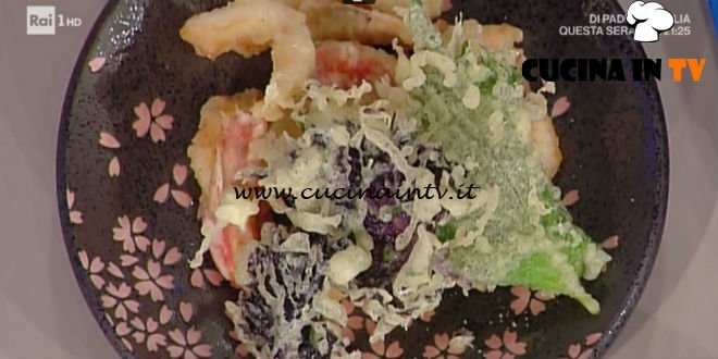 La Prova del Cuoco - Gran tempura di primavera ricetta Hirohiko Shoda