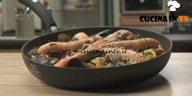 Pronto e postato - ricetta Paella di pesce di Benedetta Parodi