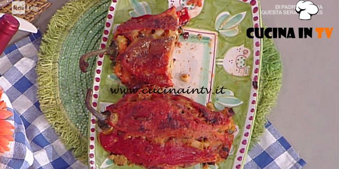 La Prova del Cuoco - Peperoni ripieni di pasta ricetta Anna Moroni