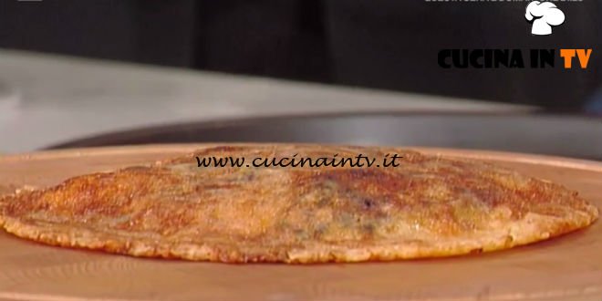 La Prova del Cuoco - Frico con patate porri e gamberi ricetta Lidia Bastianich