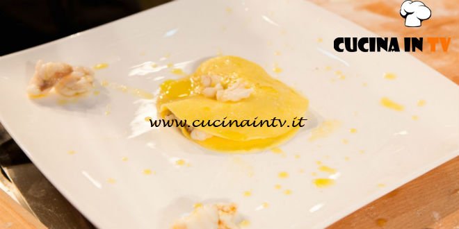 Masterchef Italia 6 - ricetta Raviolo di pesce aperto di Gloria Enrico