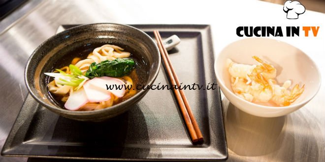 Masterchef Italia 6 - ricetta Tempura udon noodle soup di Giulia Brandi