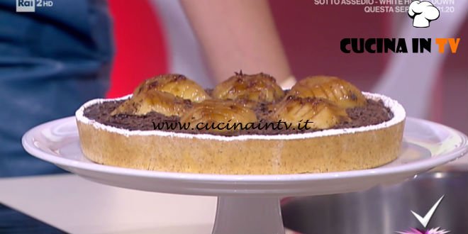Detto Fatto - Crostata pere e cioccolato ricetta Simone Bellesi