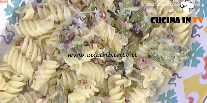 La Prova del Cuoco - Carbonara al caciocavallo e friggitelli ricetta Anna Moroni