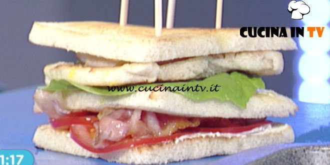 La Prova del Cuoco - Club sandwich classico ricetta Cesare Marretti