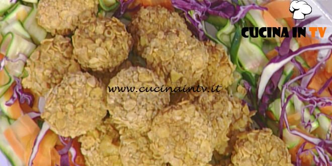 La Prova del Cuoco - Polpettine di pollo e corn flakes ricetta Luisanna Messeri