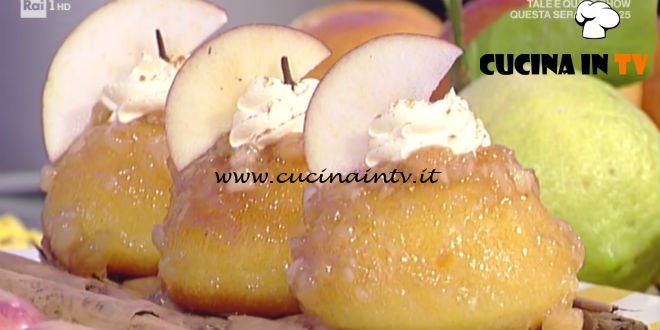 La Prova del Cuoco - Babà alla mela annurca e cannella ricetta Sal De Riso