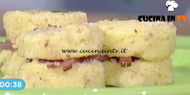 La Prova del Cuoco - Gnocchi di semolino con speck e formaggio ricetta Francesca Marsetti
