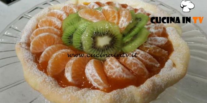 Cotto e mangiato - Crostata di mandarini e kiwi ricetta Tessa Gelisio