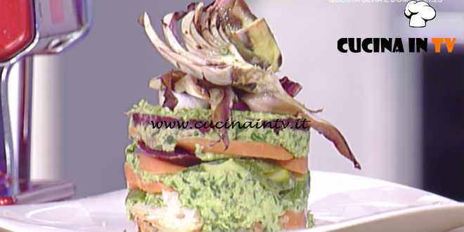 La Prova del Cuoco - Cappon magro vegetariano con salsa verde ricetta Ivano Ricchebono