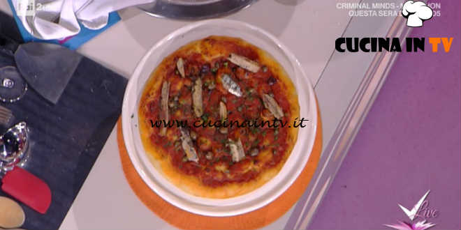 Detto Fatto - Pizza sardenaira ricetta Gianfranco Iervolino