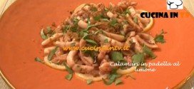 Ricetta Calamari in padella al limone di Tessa Gelisio per Cotto e Mangiato