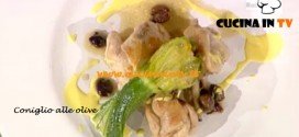 Coniglio alle olive ricetta Ribaldone da La Prova del cuoco