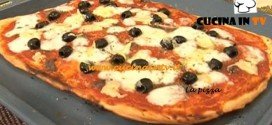 Pizza ricetta Tessa Gelisio da Cotto e Mangiato