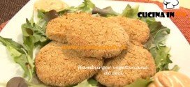 Hamburger vegetariano di ceci ricetta Tessa Gelisio per Cotto e Mangiato