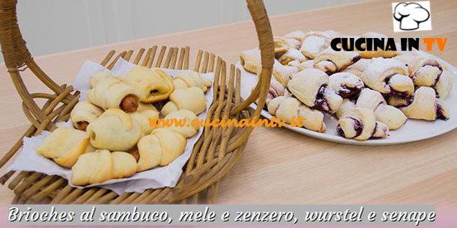 Bake Off Italia: ricetta Brioches al sambuco mele e zenzero wurstel e senape di Enrica