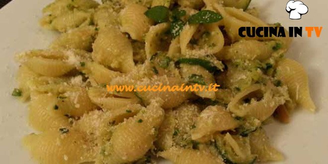Cotto e Mangiato - Conchiglie zucchine e menta ricetta Tessa Gelisio