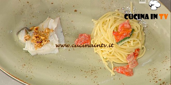 La Prova del Cuoco - Pasta con baccalà e peperoni ricetta Pascucci