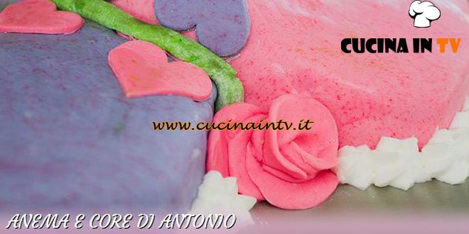 Bake Off Italia 2 - ricetta Anema e core di Antonio