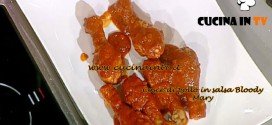 La Prova del Cuoco - Cosce di pollo in salsa bloody mary ricetta Clerici