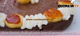 Bake Off Italia 2: ricetta Saint Honorè con frolla al cacao e crema al cioccolato di Erika