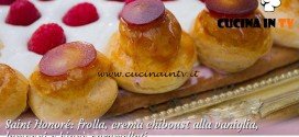 Bake Off Italia 2: ricetta Saint Honoré frolla e crema chiboust alla vaniglia di Alice