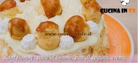 Bake Off Italia 2: ricetta Saint Honoré con crema agli agrumi e mousse al mango di Roberta