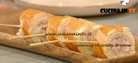 La Prova del Cuoco - Salsiccia in crosta di pane ricetta Moroni