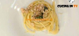 La Prova del Cuoco - ricetta Spaghetti al ragù bianco di seppioline
