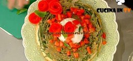 La Prova del Cuoco - Tarte tatin con fagiolini pomodori e mozzarella ricetta Barzetti