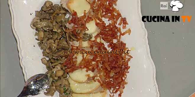 La Prova del Cuoco - Girello con provola affumicata speck e funghi ricetta Moroni