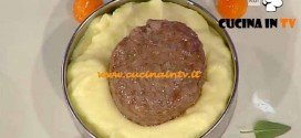 La Prova del Cuoco - ricetta Purè di patate con burger di salame di Turgia