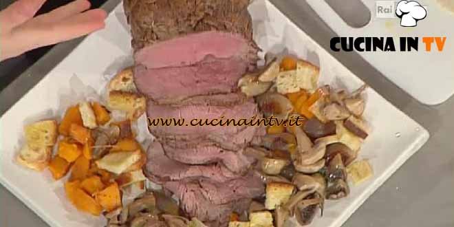 La Prova del Cuoco - Roast-beef con panzanella autunnale ricetta Cattelani