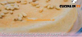 Bake Off Italia 2 - ricetta Torta salata capperi olive acciughe patè di scarola bacon e pinoli di Antonio