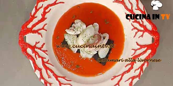 La Prova del Cuoco - Calamari alla livornese ricetta Pascucci